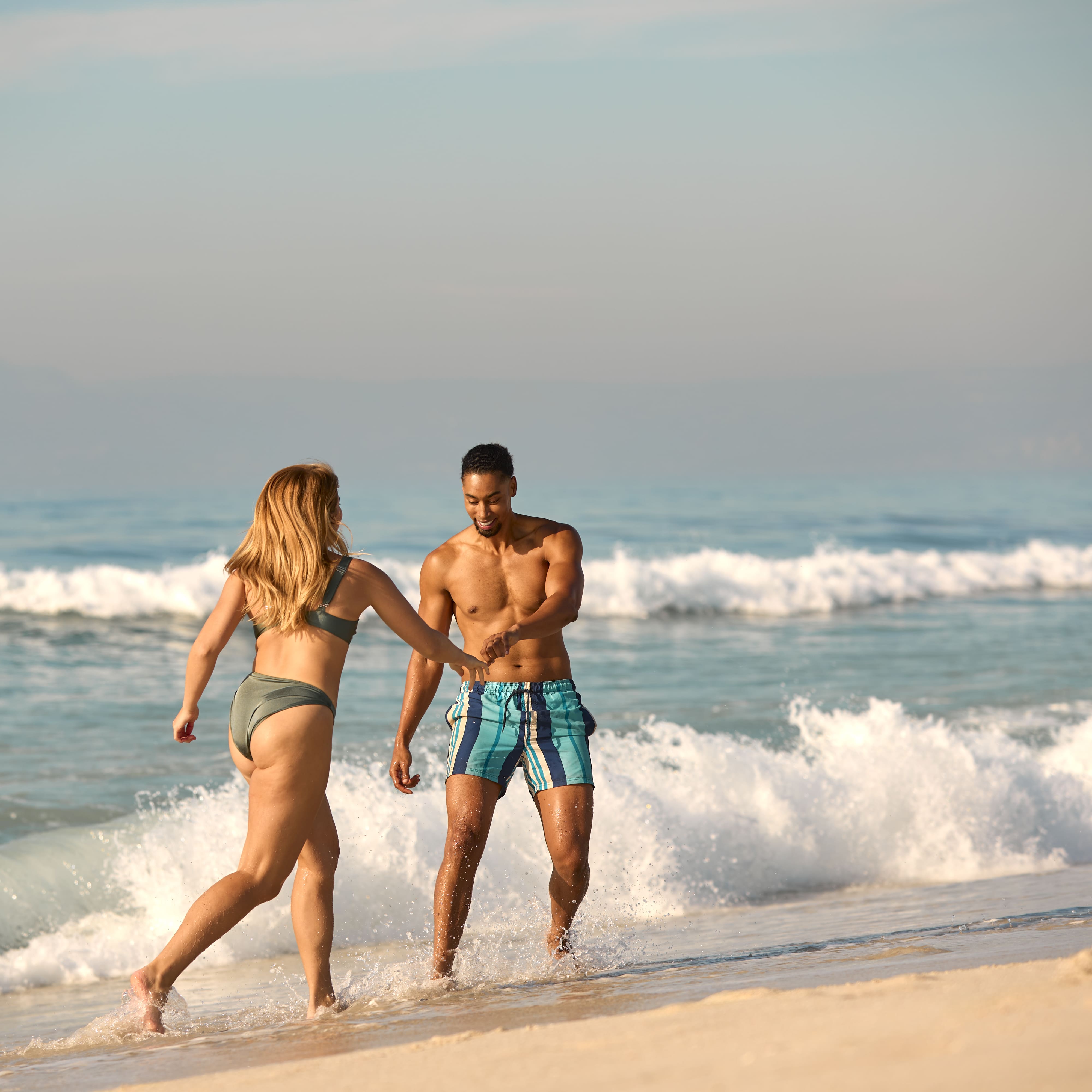 Pareja en la playa
